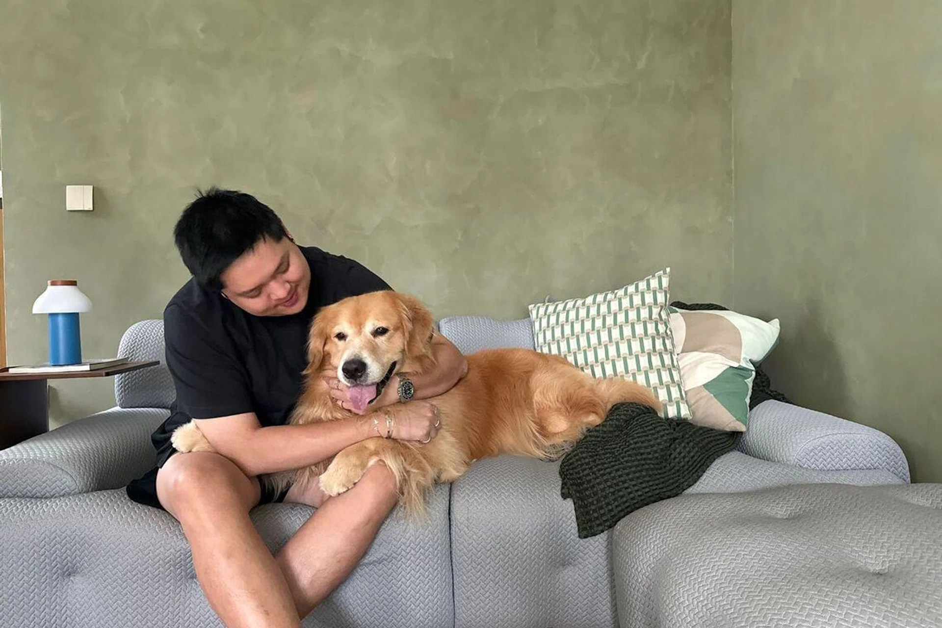 A TikTok-famous golden retriever & owner’s 1-bedroom condo in Upper Thomson