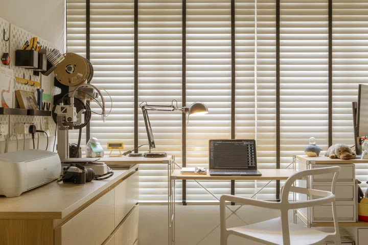 “This house was our biggest creative project thus far,” the couple says. 