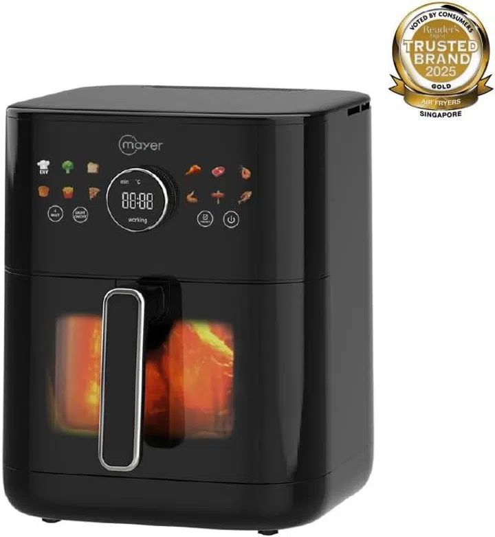 Mayer CrispPRO 6L Double Heating Air Fryer (MMAF606D)