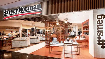 Harvey Norman Millenia Walk store front.