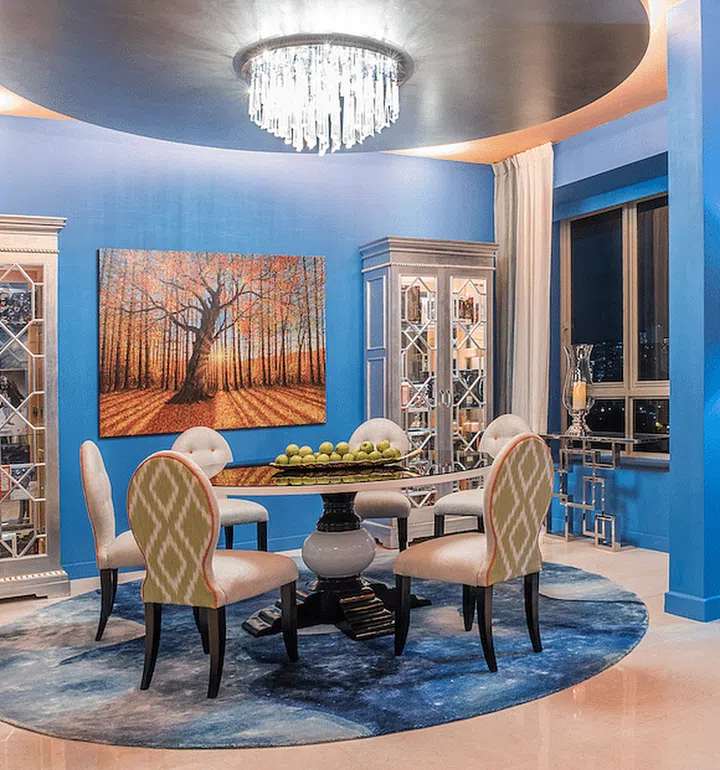 Blue colour scheme by Design Intervention