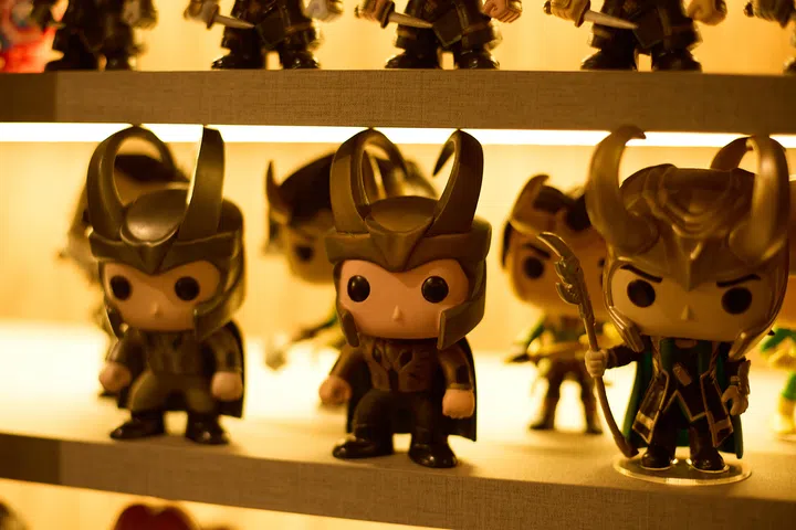 Terry’s favourite and most prized figurine- a Loki Funko Pop that is no longer in production and which he paid $800 for.