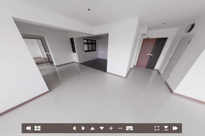 Virtual tour of a 5-room unit in Woodleigh Hillside BTO.