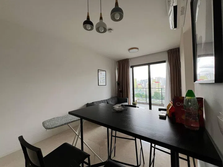 Avenue South Residence 3-bedroom unit with the dining area