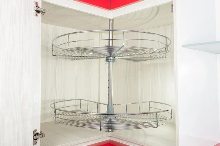 wire baskets, kitchen cabinets, storage, solutions, kitchen