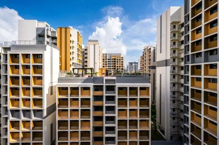 Plantation Acres HDB BTO aerial view.