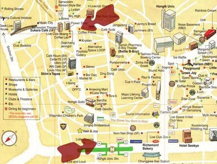 coffee prince map