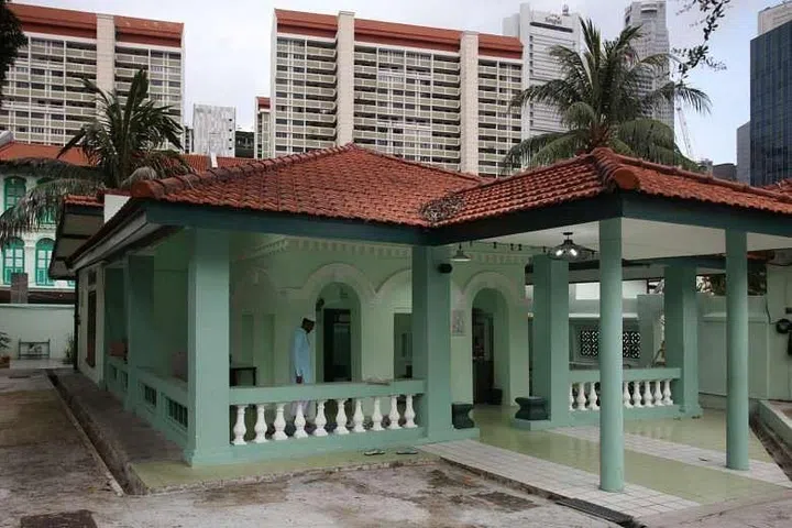 Portion of the Jamae Mosque.