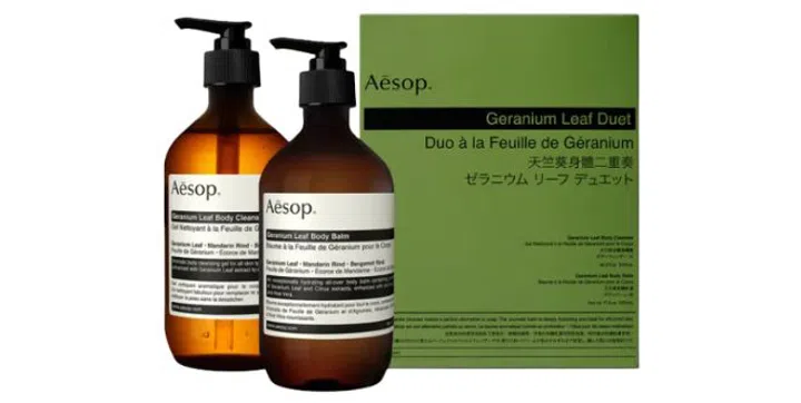 Aesop Geranium Leaf Duet