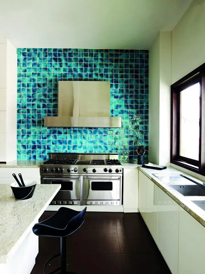 kitchen, homes, open-island, work top, informal dining area