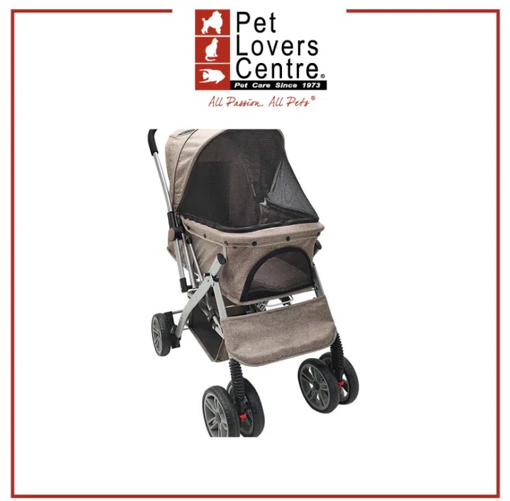 Trustie Pet Stroller with Detachable Basket