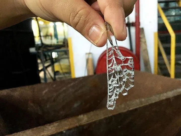 tempered glass, safety glass, glass, broken glass