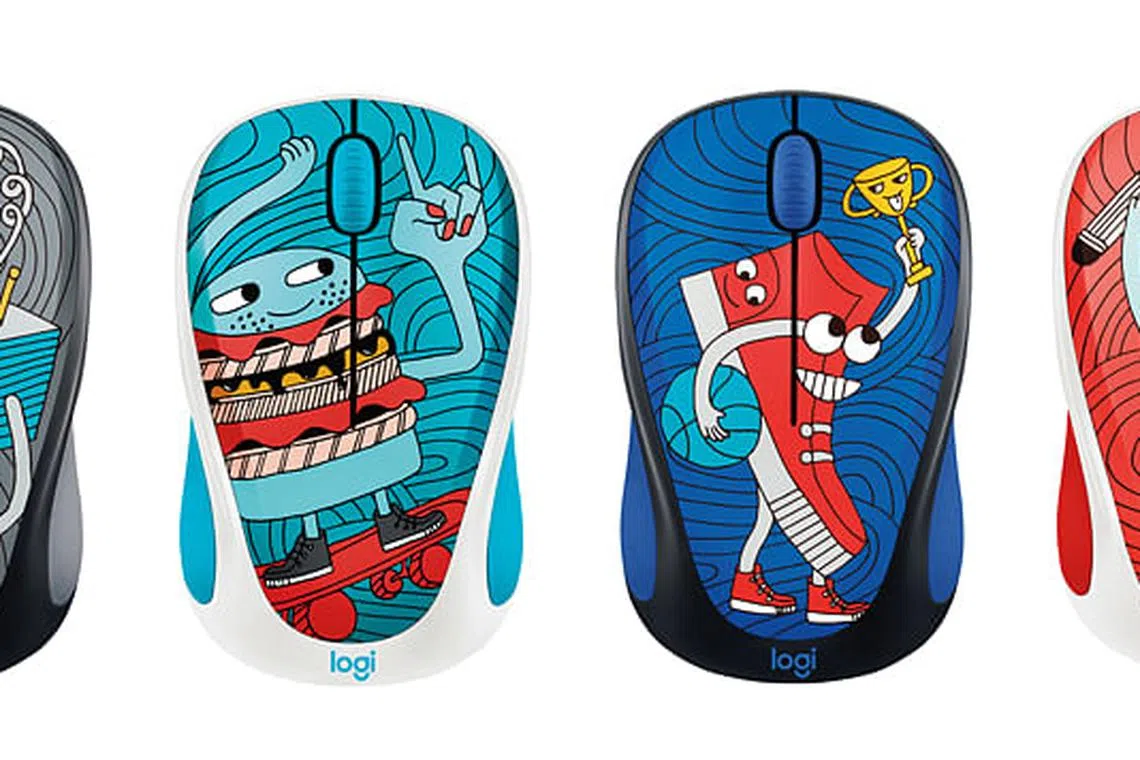 Shop: Quirky and colourful wireless mouses by Logitech - Home & Decor ...