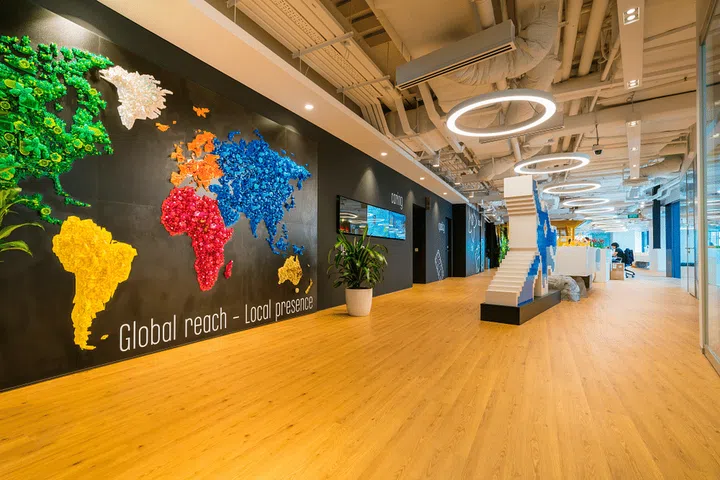 Lego, office design, Lego Hub Singapore