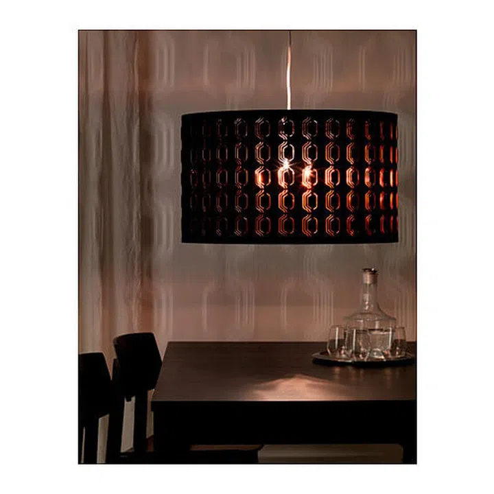 ikea, homeware, metallic, lampshade