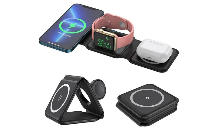 3-in-1 Magnetic Wireless Charger
