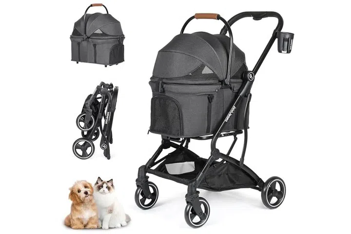 Beberoad Pets Dog Pet Stroller Black