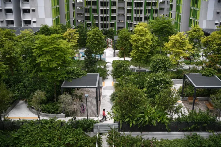 Alkaff CourtView residents cited the lush greenery and central location as the main draws of the estate.