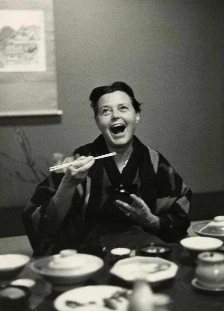 Charlotte Perriand in Japan, 1954
(Archive image provided by Aesop)
