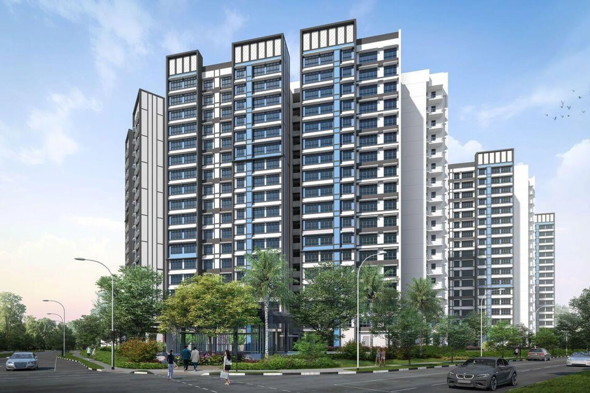 Artist's impression of Sembawang Beacon.