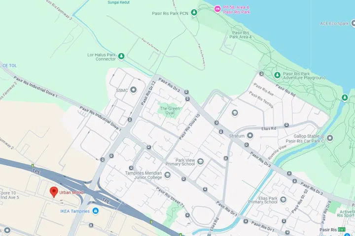 Urban Mood is located near IKEA Tampines, by the Pasir Ris and Tampines border.