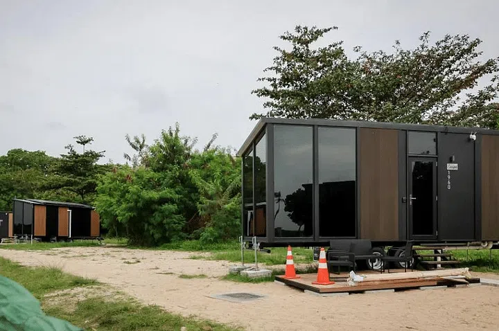 Lazarus Island is an island in Singapore known for its tranquil and beautiful beaches with clean white sand and clear waters.