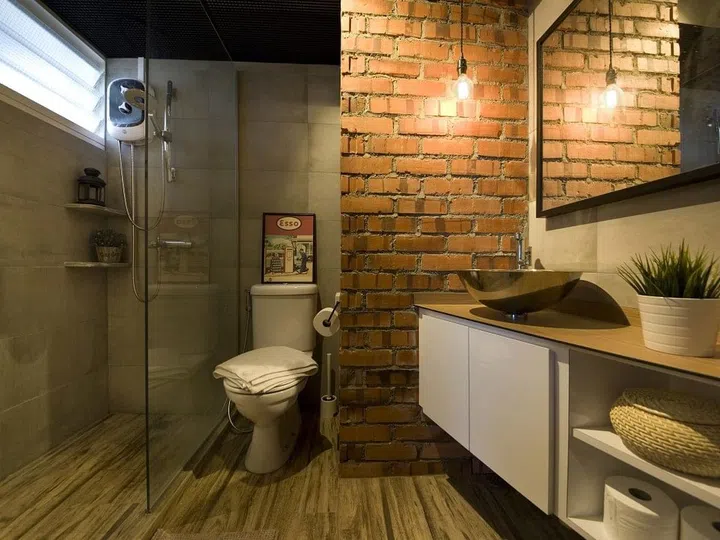 A home with a throw-back to all things natural and raw, with a tribute to the basic elements. A 4-room BTO HDB flat that stands apart from the rest.