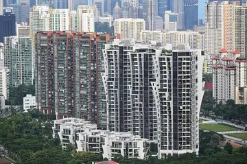 HDB buildings in Singapore