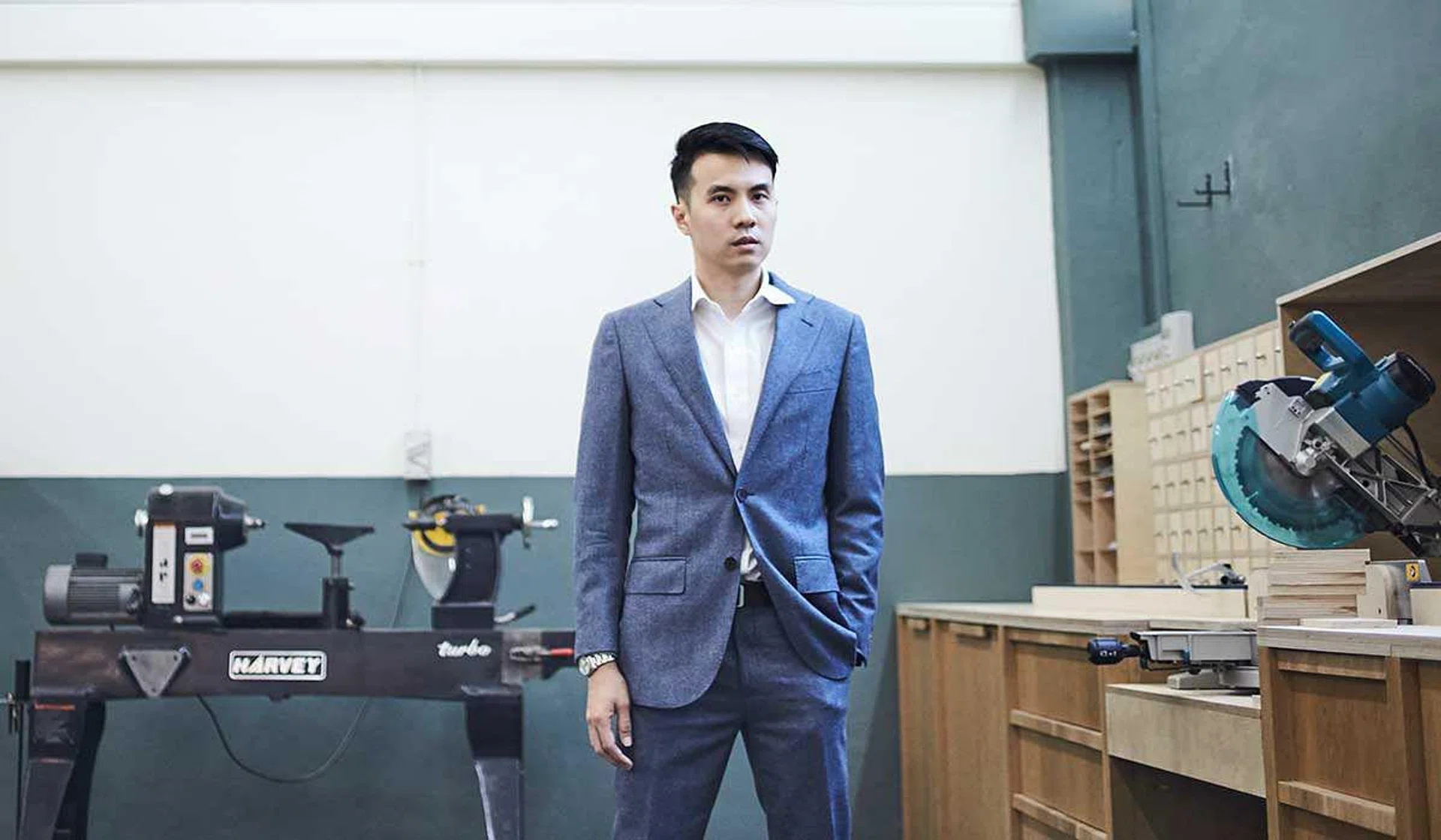 Morgan Yeo took over his father's carpentry and woodworking business, Roger&Sons