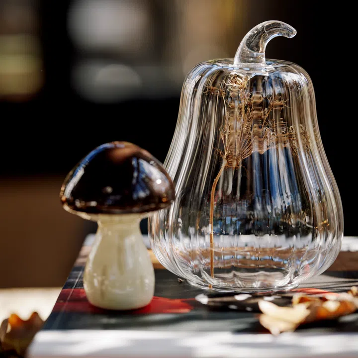 HÖSTAGILLE Glass Dome (Clear Glass, 15 cm) $9.90