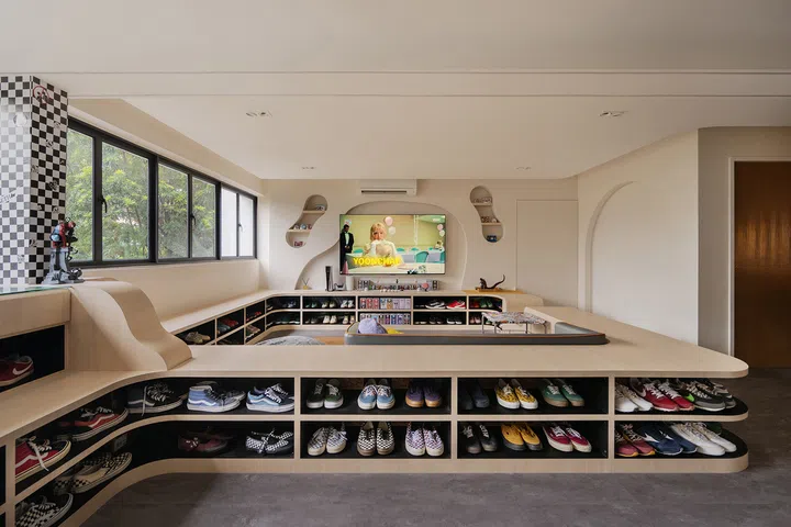 Jumadi’s sneaker collection now numbers 157 pairs, around 60 per cent of which he has worn.
