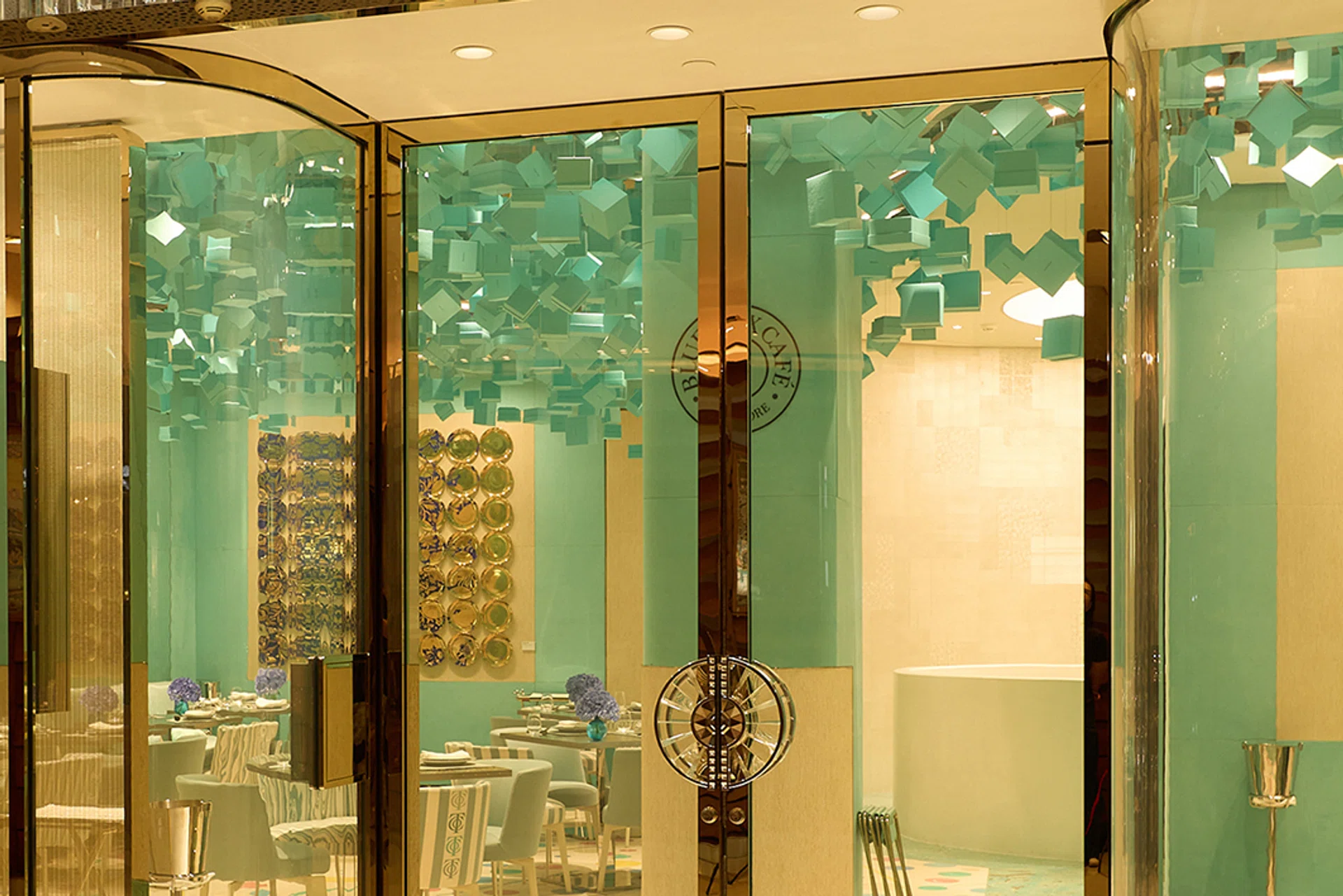 The Blue Box Cafe opened in end July 2026, on the third floor of ION Orchard.