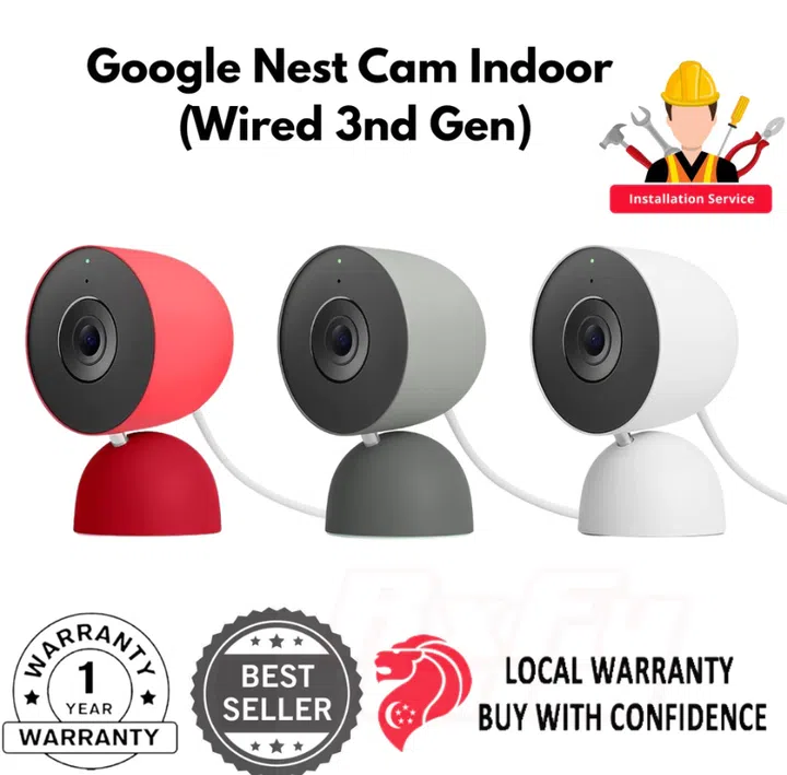 Google Nest Cam Indoor (Wired, 3rd Gen)