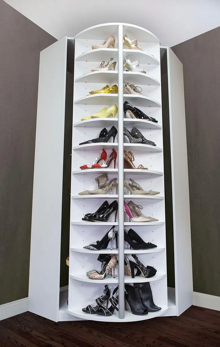 revolving shoe cabinet wheel
