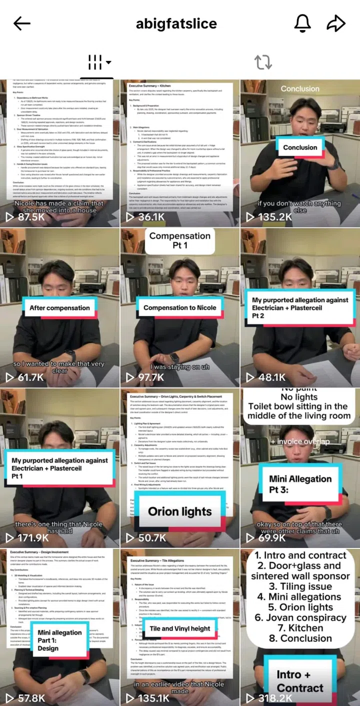 Interior designer Wayne Huang, co-founder of Studio Siris, responded with a detailed report of his side of the story.