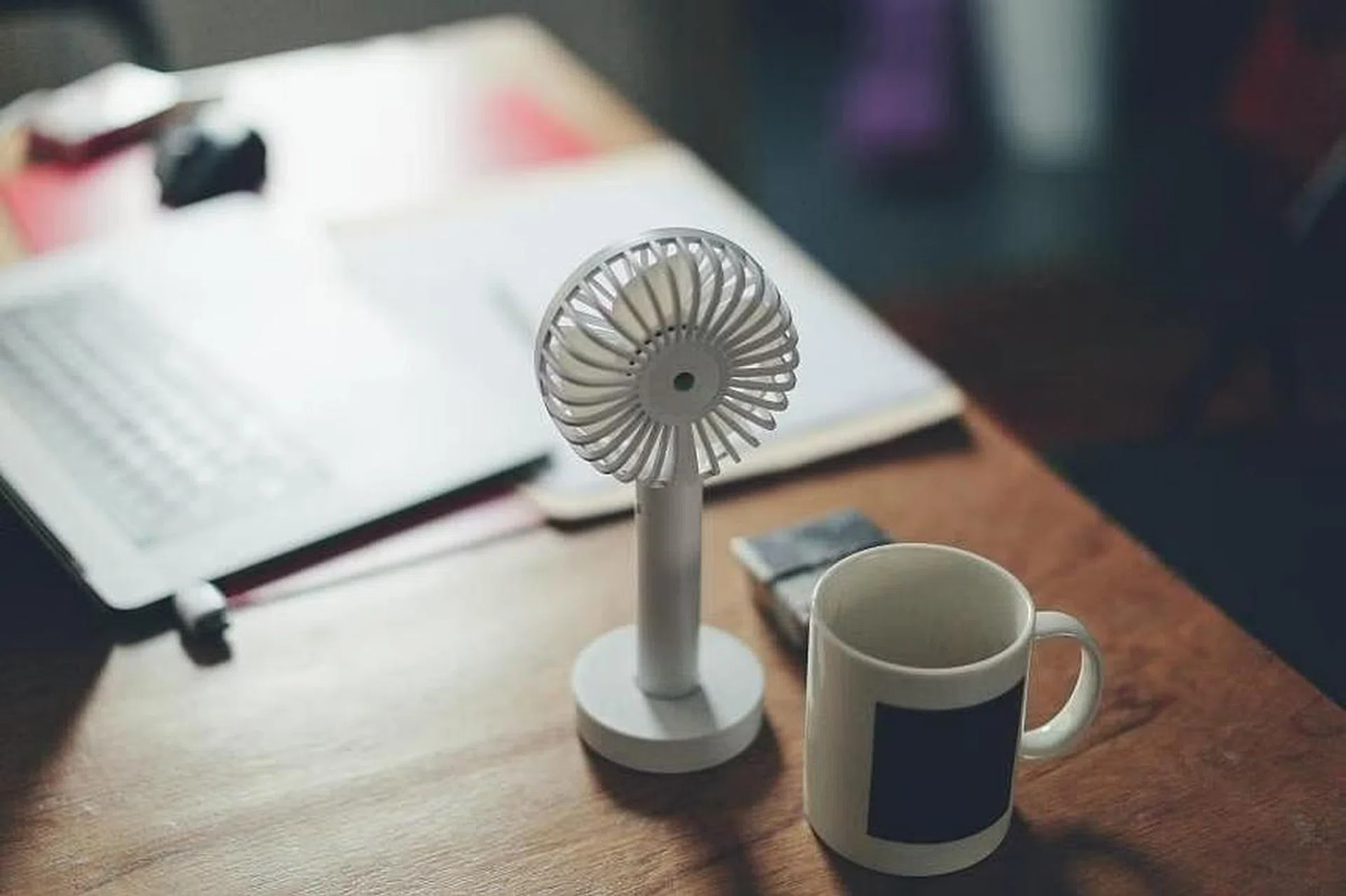 Combine relaxed cooling settings, like raising the thermostat, with personal cooling devices such as desk fans, say the writers.