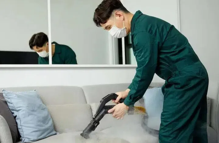 sofa cleaning service by Helpling