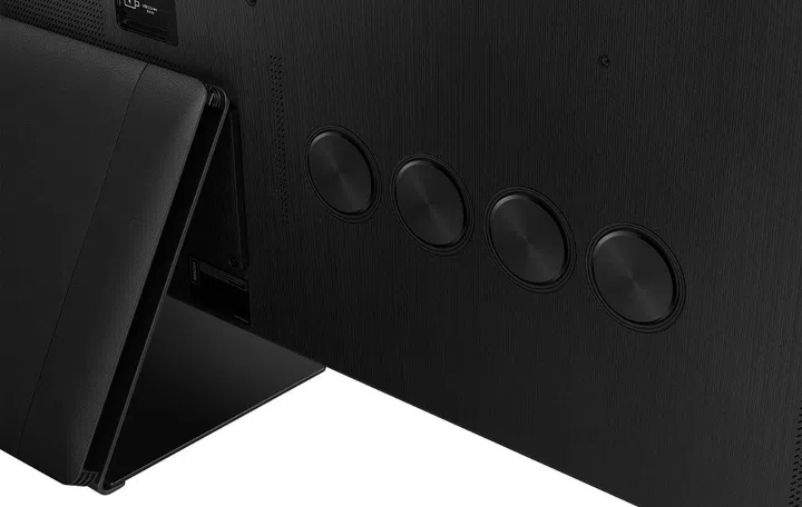 Some of the TV's speakers. Image source: Samsung.