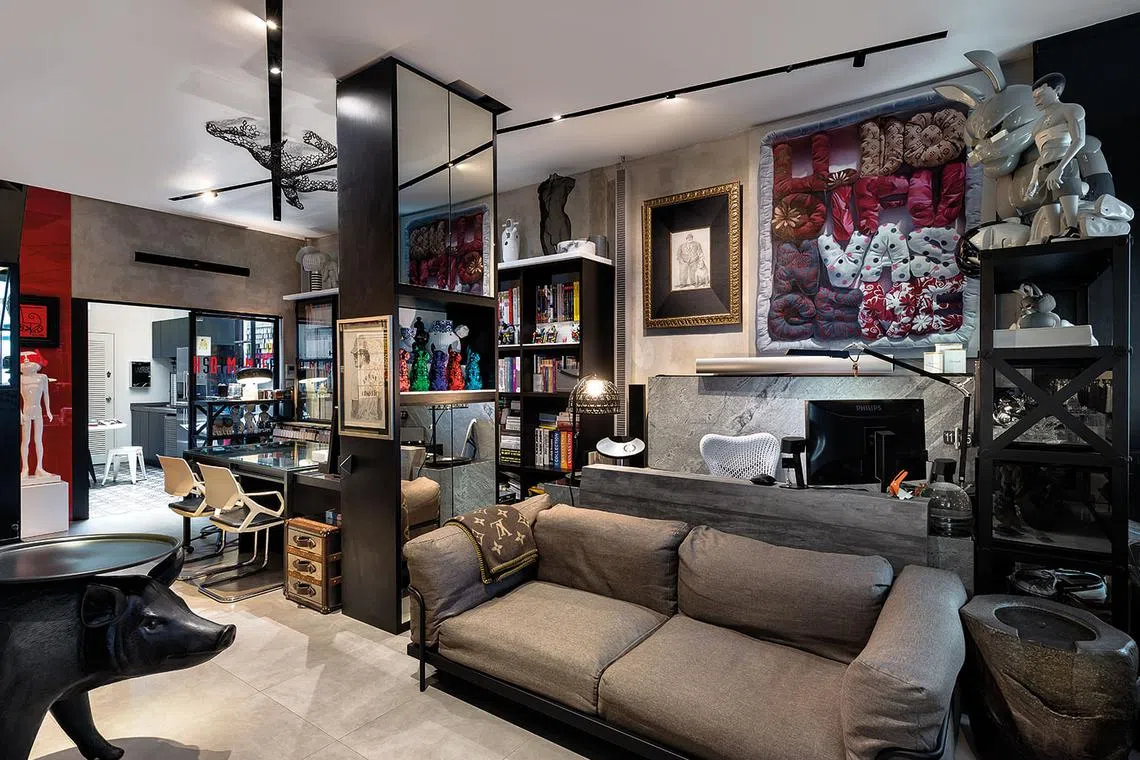 Interior designer's conservation shophouse in Selegie | Home & Decor ...