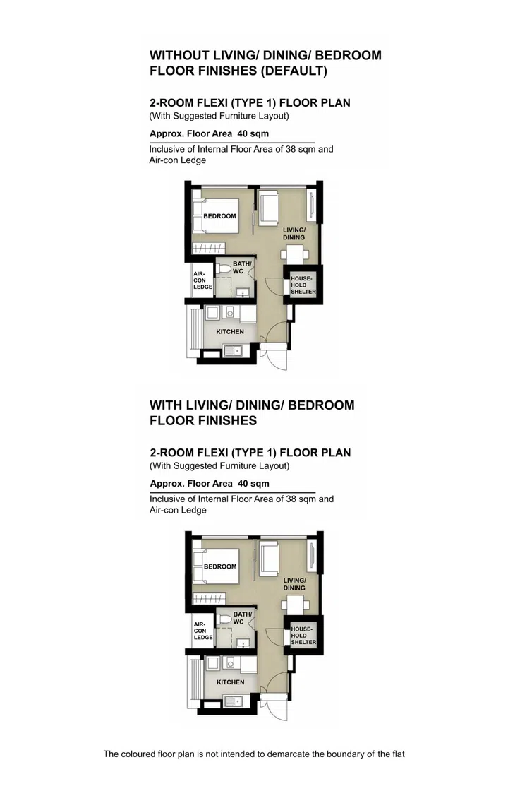 Woodlands North Grove suggested floor plan