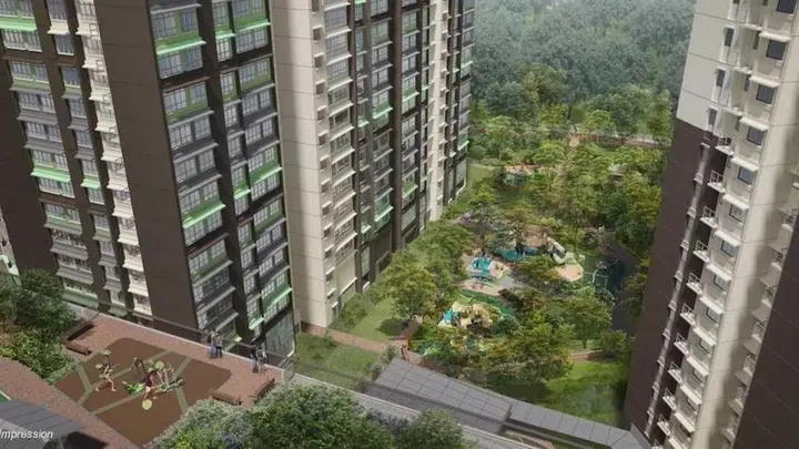 Artist's impression of Woodlands North Grove 