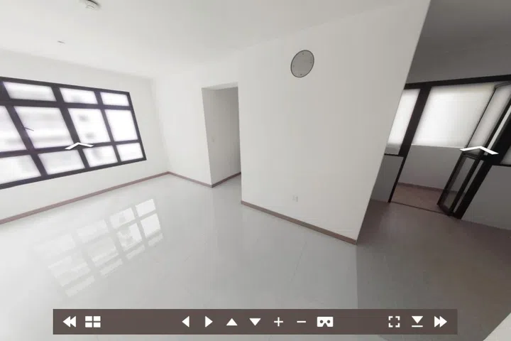 Virtual online tour of a 3-room (68 sqm approx) HDB BTO flat within the Kim Keat Beacon estate.