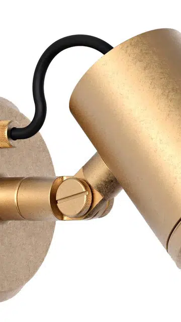 Astro Jura single spot gold reading lamp