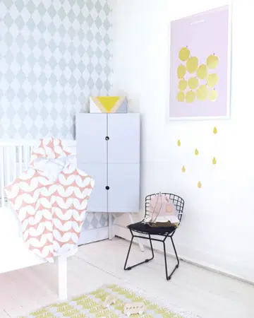 Deer Industries Singapore Kids Furniture: Belgium label Blushing Rooms' pastel kids bedroom design from their 2017 collection