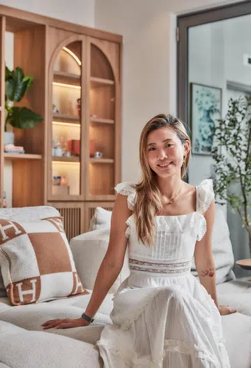 Homeowner Happy, who moved from Hong Kong eight years ago, wanted her Sentosa home to capture the relaxed spirit of her Bali wedding.
