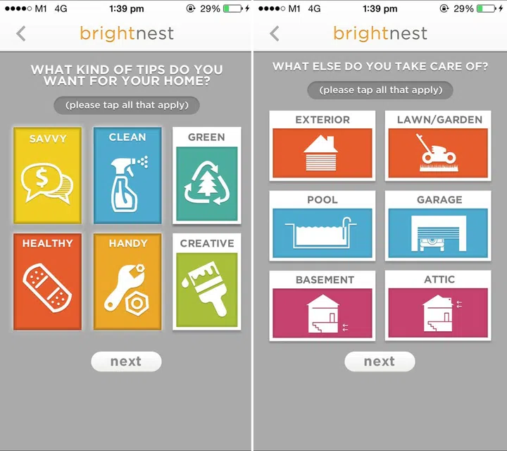 app, iphone, android, homeowner, renovation app, useful, bright nest