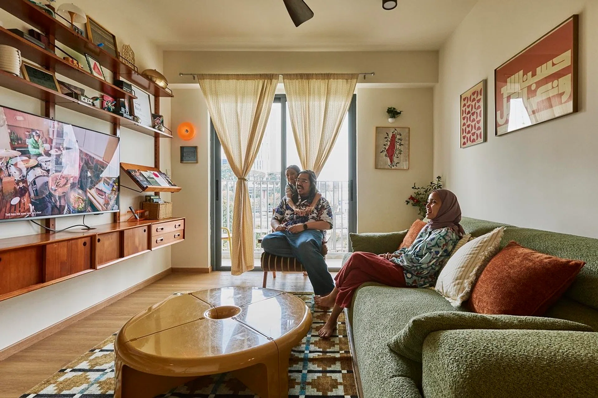 This beautifully warm family home almost never happened.