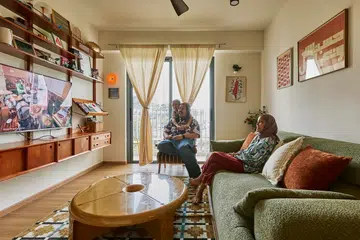 This beautifully warm family home almost never happened.