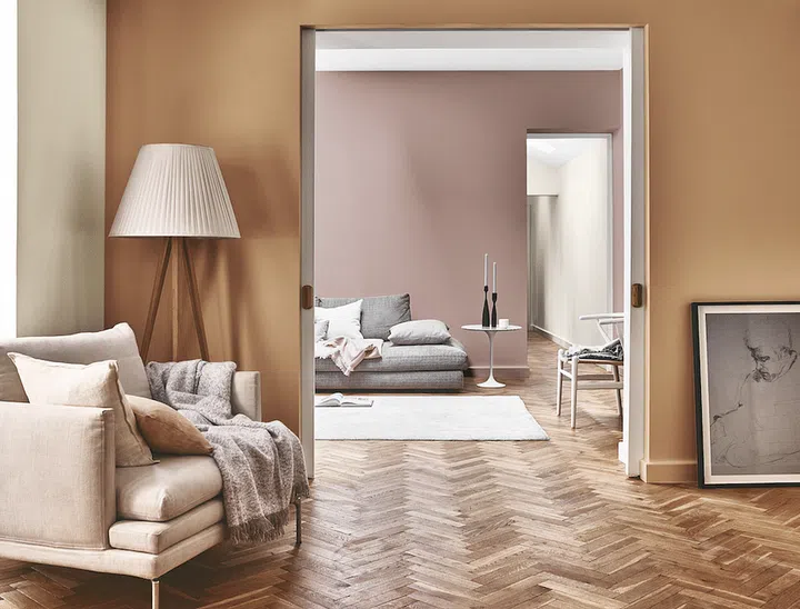 colour tips dulux spiced honey paint