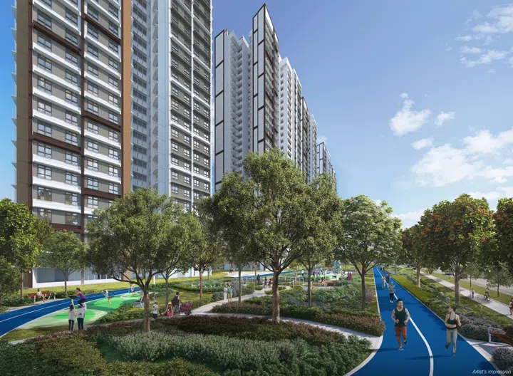 Artist's impression of Tanjong Rhu Parc Front BTO.